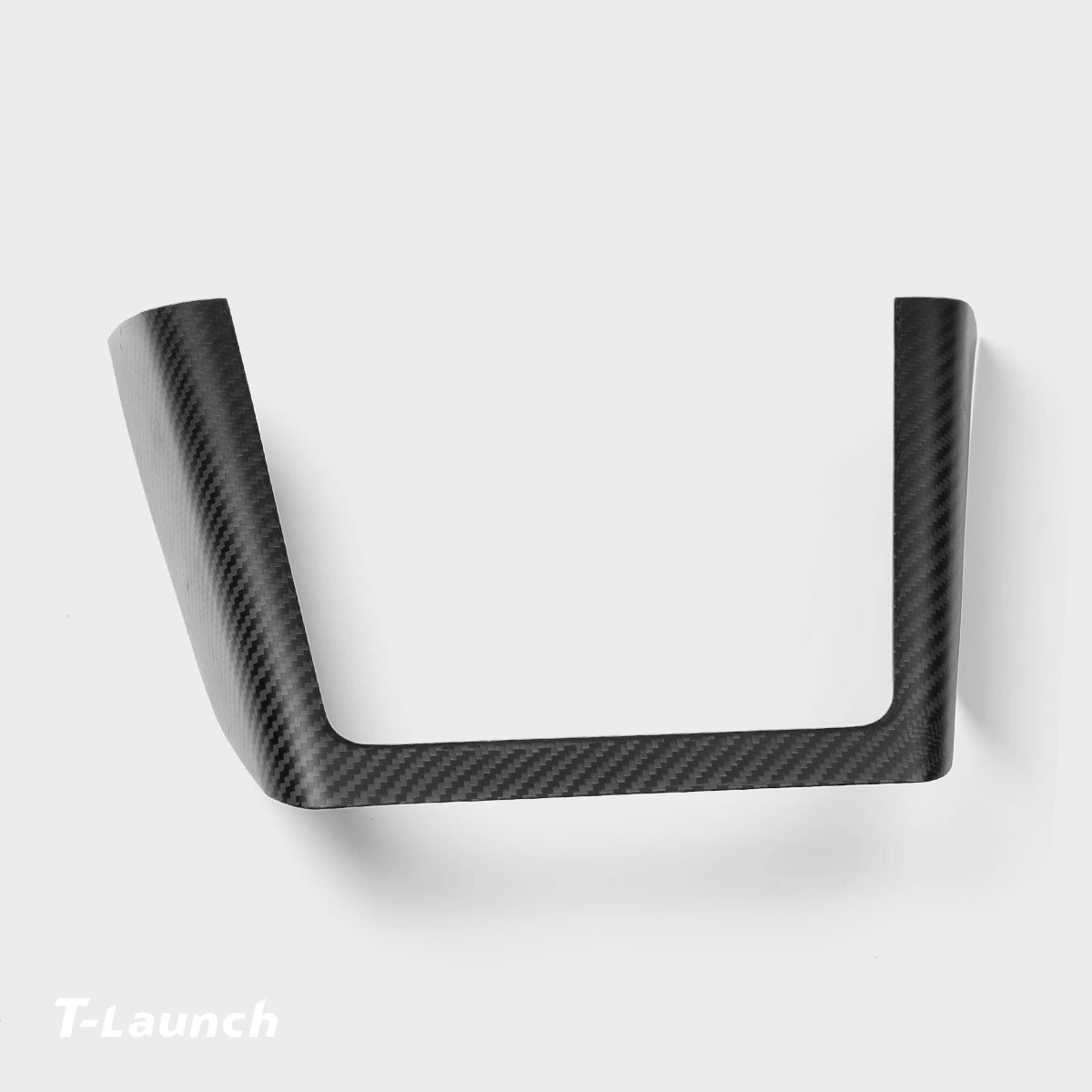[Real Carbon Fiber] Center Console Cover Kit For Model X 2021+ - T-Launch