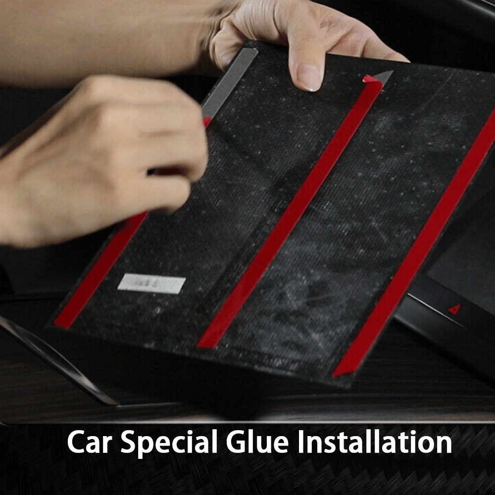 [Real Carbon Fiber] Center Console Trim Cover for Tesla Model S/X 2022+ - T-Launch