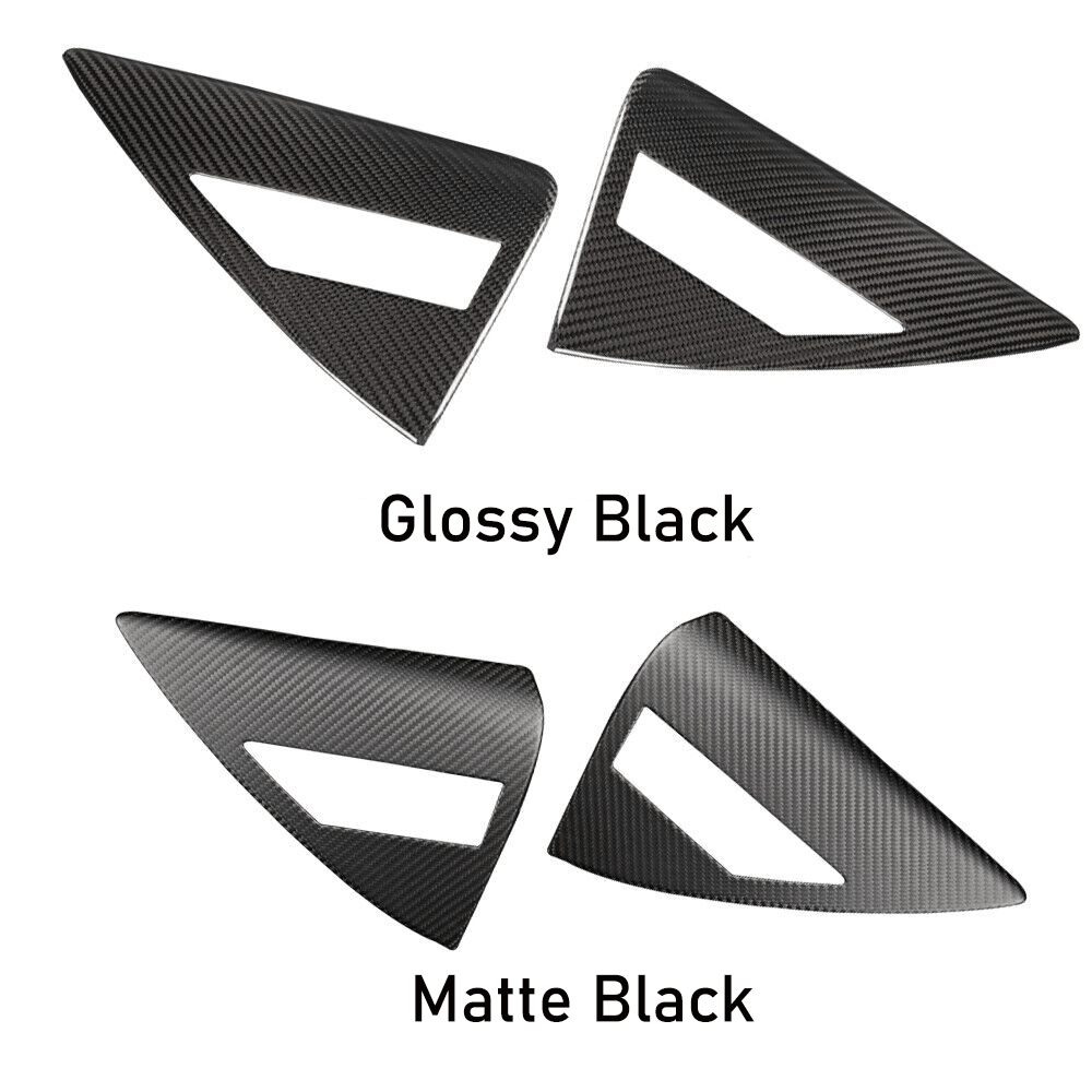 [Real Carbon Fiber] Charging Port Cover for Tesla 2024+ Model 3 Highland - T-Launch