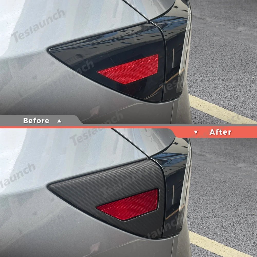 [Real Carbon Fiber] Charging Port Cover for Tesla Model Y Juniper 2025+ - T-Launch
