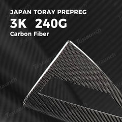 [Real Carbon Fiber] Charging Port Cover for Tesla Model Y Juniper 2025+ - T-Launch