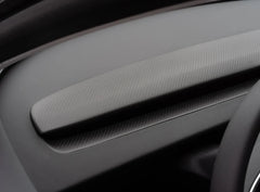[Real Carbon Fiber] Dashboard Cover & Dashboard Air Outlet Cover for Tesla 2024+ Model 3 Highland - T-Launch