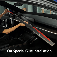 [Real Carbon Fiber] Dashboard Covers for Model S/X 2022+ - T-Launch