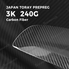 [Real Carbon Fiber] Dashboard Vent Trim for Tesla Model Y Juniper 2025+ - T-Launch