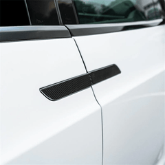 [Real Carbon Fiber] Door Handle Covers (4 PCS) for Tesla Model S/X 2016-2026 - T-Launch