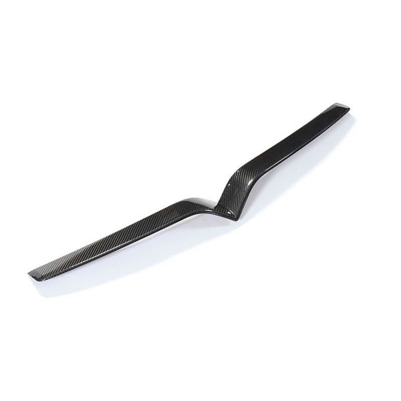 [Real Carbon Fiber] Front Center Grille Trim Strip For Model S 2016+ - T-Launch