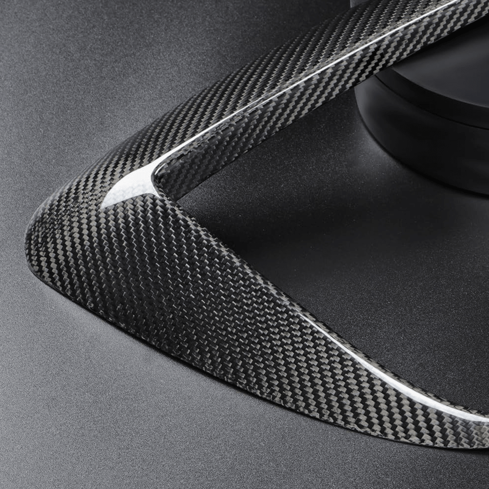 [Real Carbon Fiber] Front Fog Light Trim Covers (2PCS) for Tesla Model S 2022-2024 - T-Launch