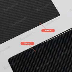 [Real Carbon Fiber] Glove Box Cover for Tesla Model Y Juniper 2025+ - T-Launch
