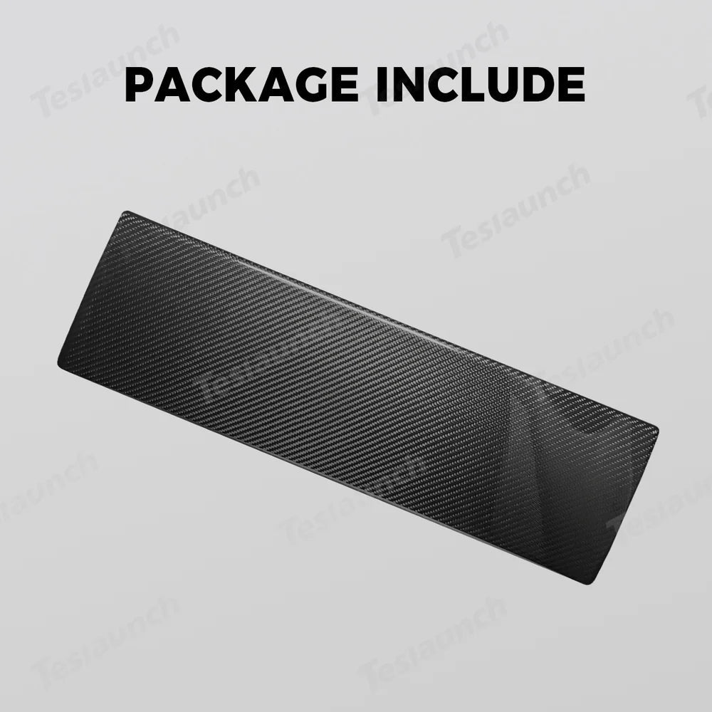 [Real Carbon Fiber] Glove Box Cover for Tesla Model Y Juniper 2025+ - T-Launch