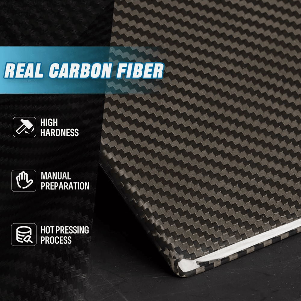 [Real Carbon Fiber] Glove Box Panel Cover for Tesla Model 3 Highland 2024+ - T-Launch