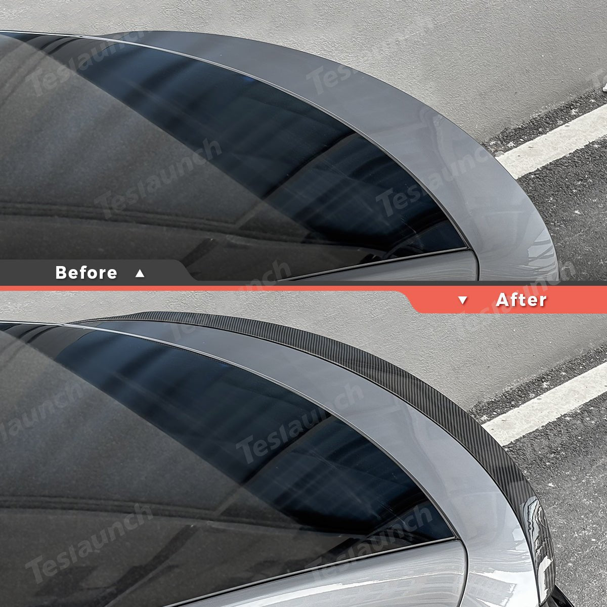 [Real Carbon Fiber] High-Performance Rear Spoiler for Tesla Model Y Juniper 2025+ - T-Launch