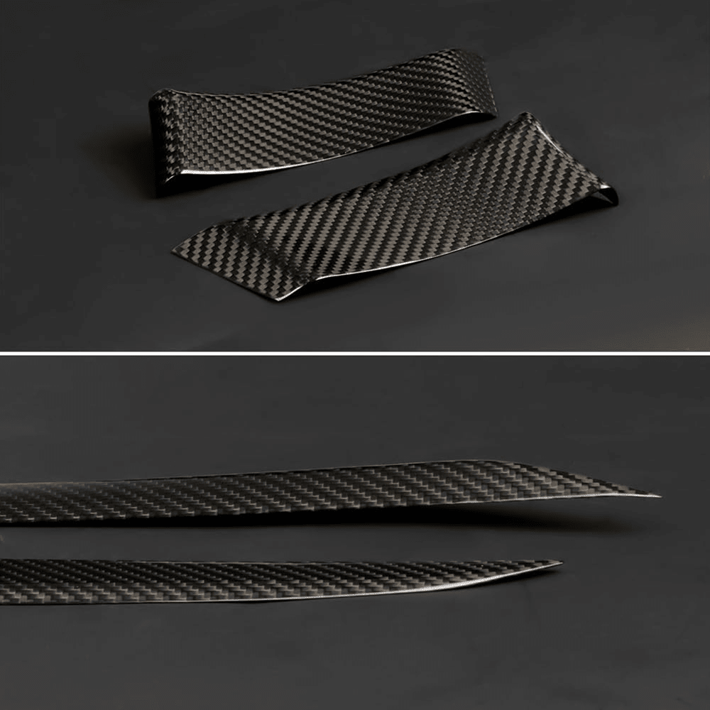 [Real Carbon Fiber] Inner Door Trim Cover for Tesla Model S 2022+ - T-Launch