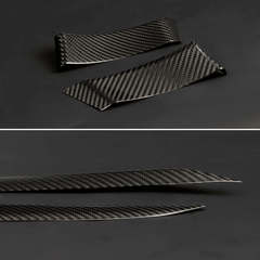 [Real Carbon Fiber] Inner Door Trim Cover for Tesla Model S 2022+ - T-Launch