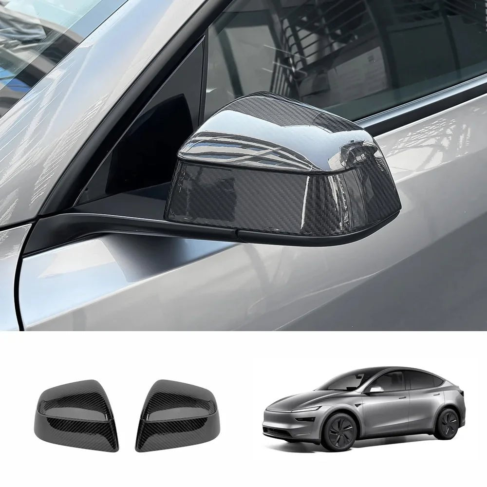 [Real Carbon Fiber] Interior & Exterior Upgrade Kit for Tesla Model Y Juniper 2025+ - T-Launch
