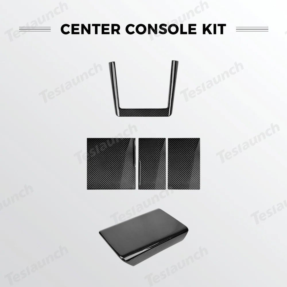 [Real Carbon Fiber] Interior & Exterior Upgrade Kit for Tesla Model Y Juniper 2025+ - T-Launch