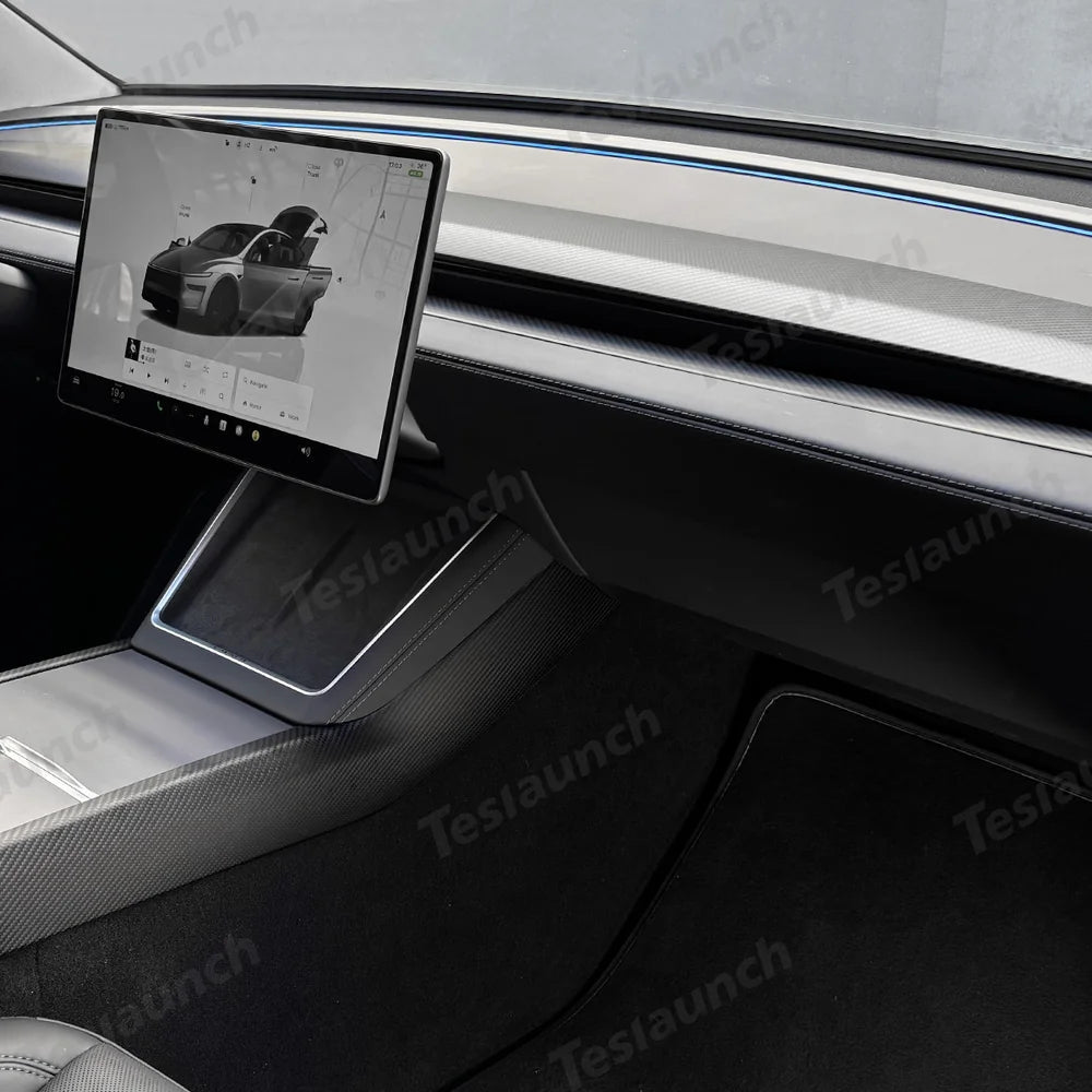 [Real Carbon Fiber] Interior & Exterior Upgrade Kit for Tesla Model Y Juniper 2025+ - T-Launch