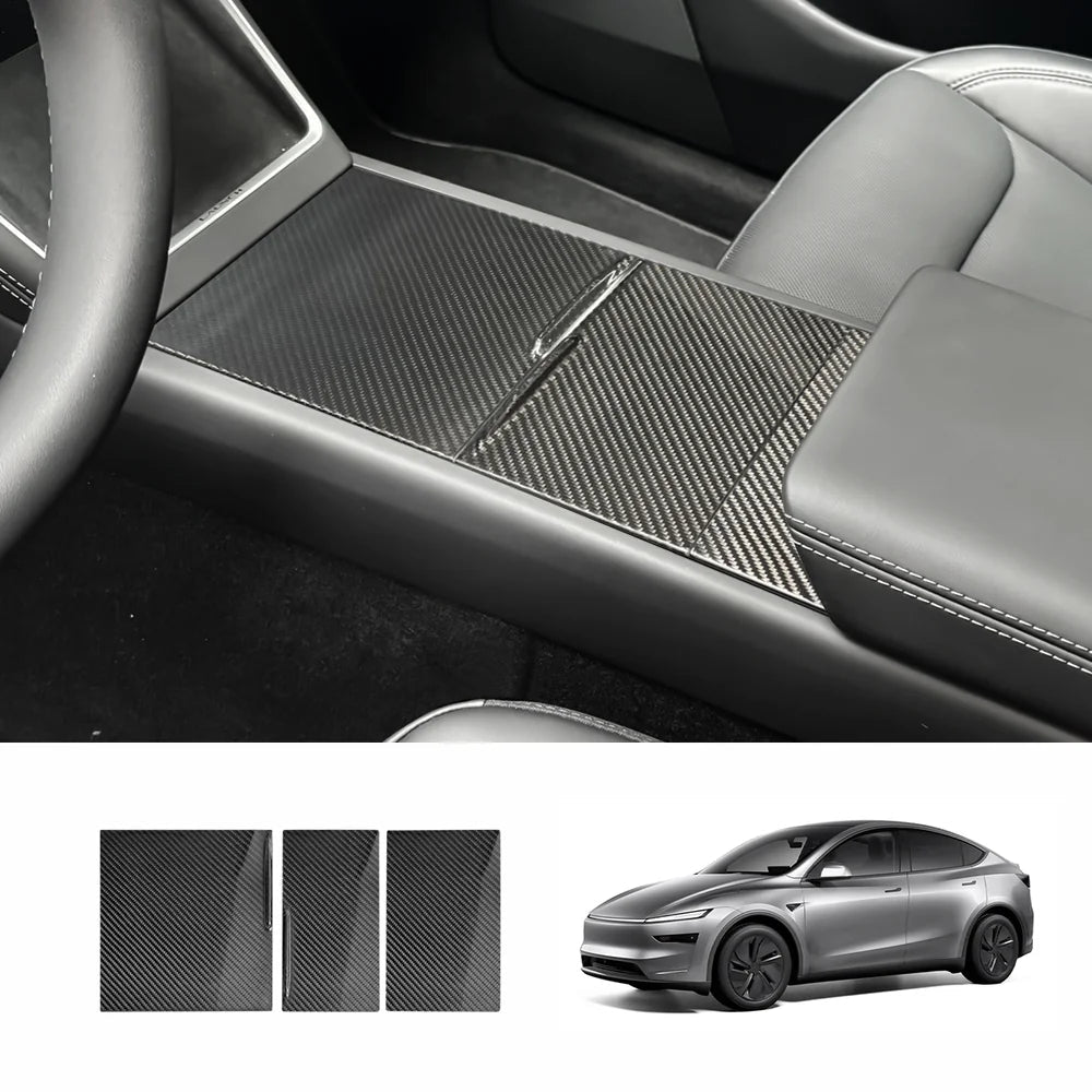 [Real Carbon Fiber] Interior & Exterior Upgrade Kit for Tesla Model Y Juniper 2025+ - T-Launch