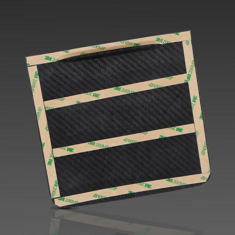 [Real Carbon Fiber] Model 3/Y Center Console Overlays With Key Card Slot (Gen. 2) (2021-2023) - T-Launch