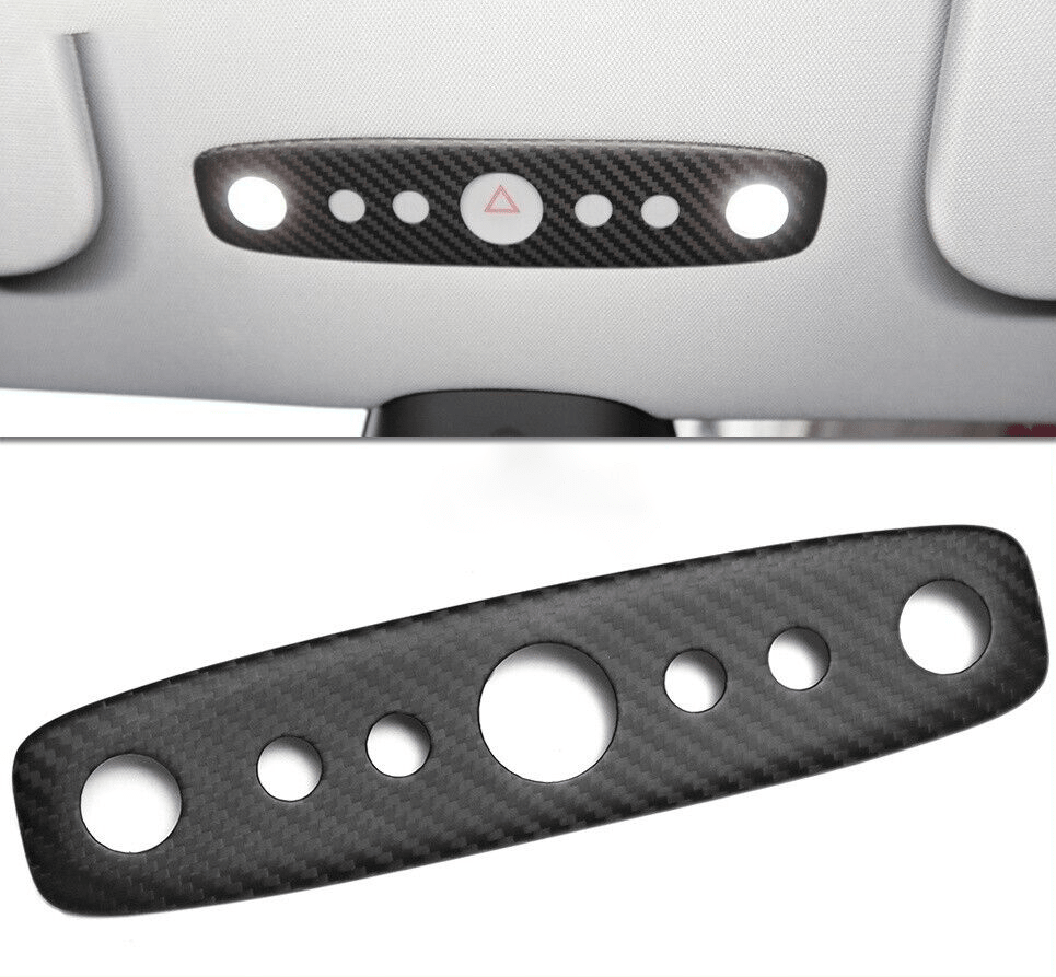 [Real Carbon Fiber] Reading Light Cover For Tesla 2024+ Model 3 Highland - T-Launch