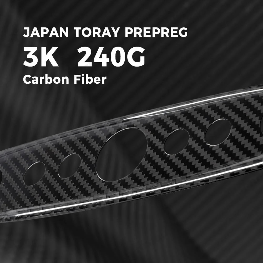 [Real Carbon Fiber] Reading Light Cover for Tesla Model Y Juniper 2025+ - T-Launch