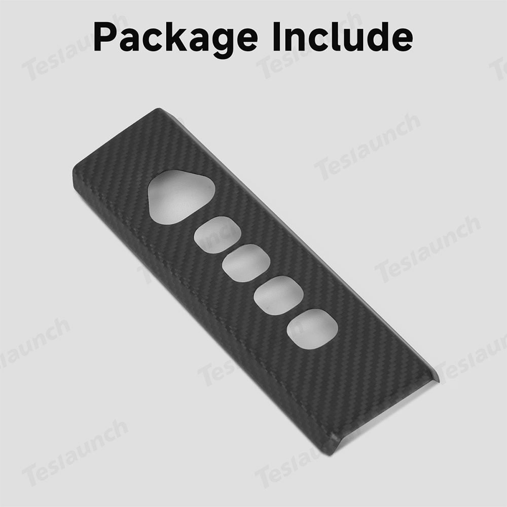 [Real Carbon Fiber] Reading Light Trim Cover for Tesla Cybertruck - T-Launch