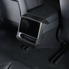 [Real Carbon Fiber] Rear AC Vent Cover for Tesla Model 3 Highland - T-Launch