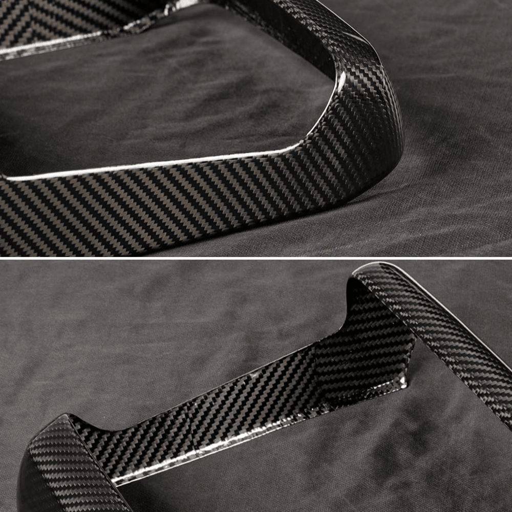 [Real Carbon Fiber] Rear AC Vent Cover for Tesla Model S/X 2022+ - T-Launch
