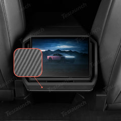 [Real Carbon Fiber] Rear Screen Frame Cover for Cybertruck - T-Launch