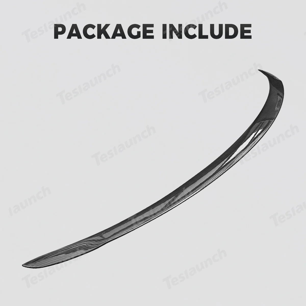 [Real Carbon Fiber] Rear Spoiler for Tesla Model 3/Y/S/X - T-Launch