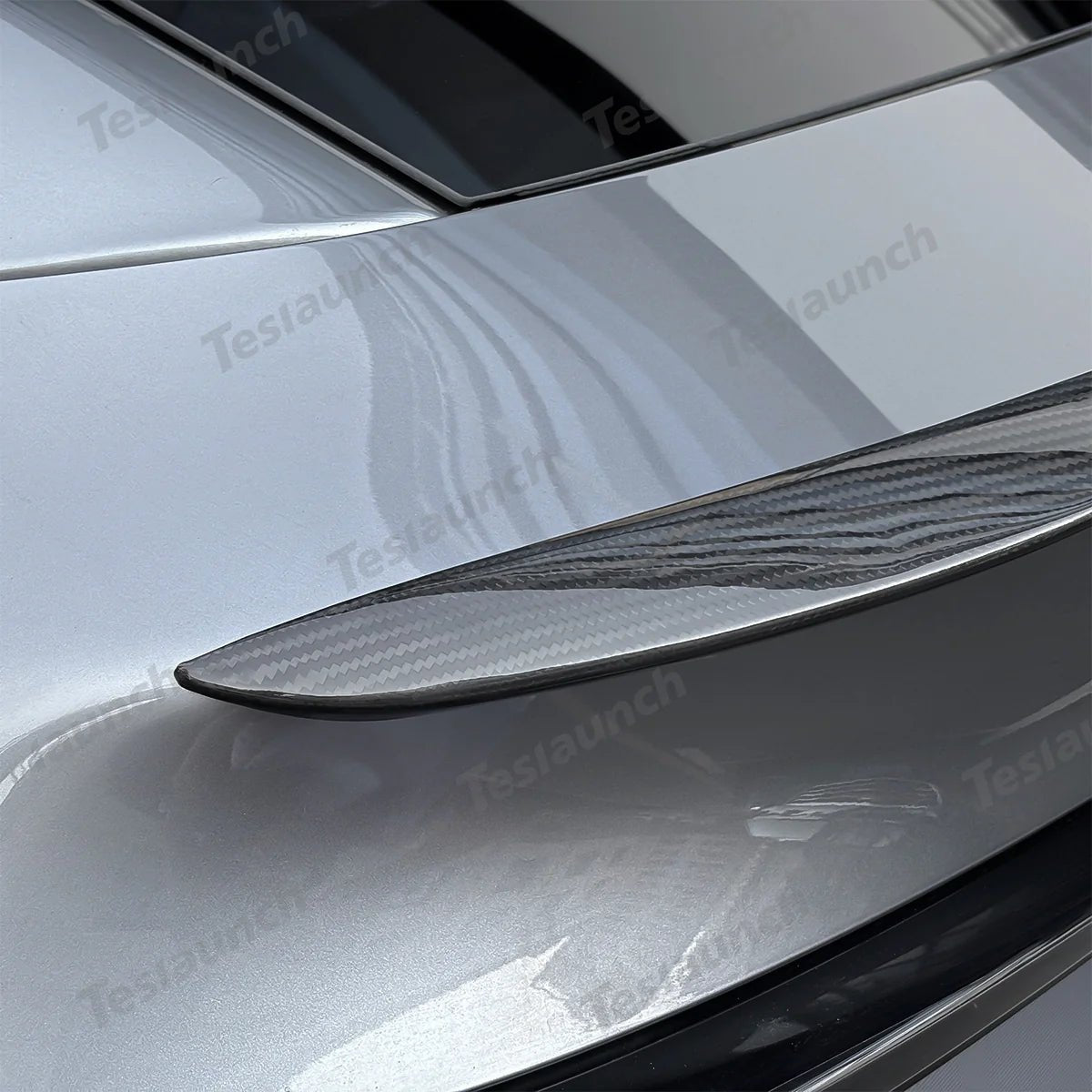 [Real Carbon Fiber] Rear Spoiler for Tesla Model 3/Y/S/X - T-Launch