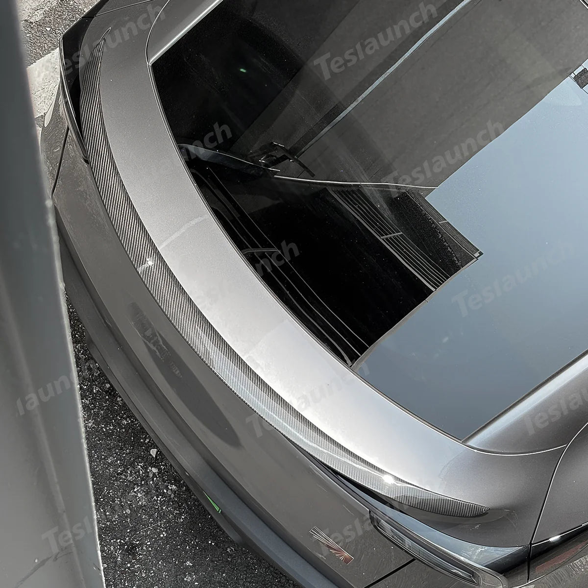 [Real Carbon Fiber] Rear Spoiler for Tesla Model 3/Y/S/X - T-Launch