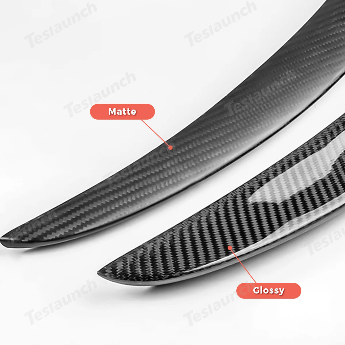 [Real Carbon Fiber] Rear Spoiler for Tesla Model 3/Y/S/X - T-Launch