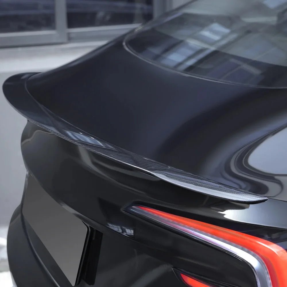 [Real Carbon Fiber] Rear Spoiler for Tesla Model 3/Y/S/X - T-Launch