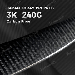 [Real Carbon Fiber] Rear Spoiler for Tesla Model 3/Y/S/X - T-Launch
