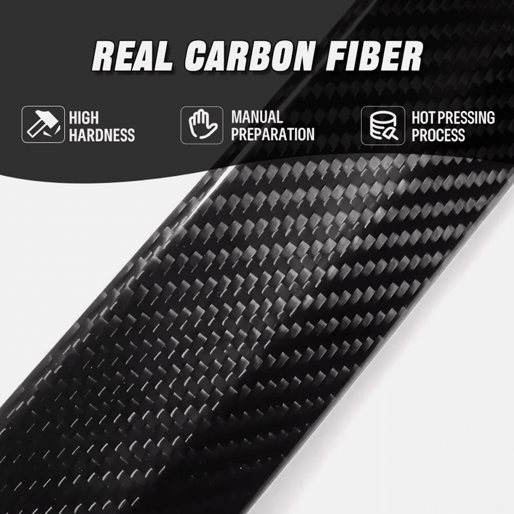 [Real Carbon Fiber] Rear Tailgate Trim Strip Cover for Model S 2022.06+ - T-Launch