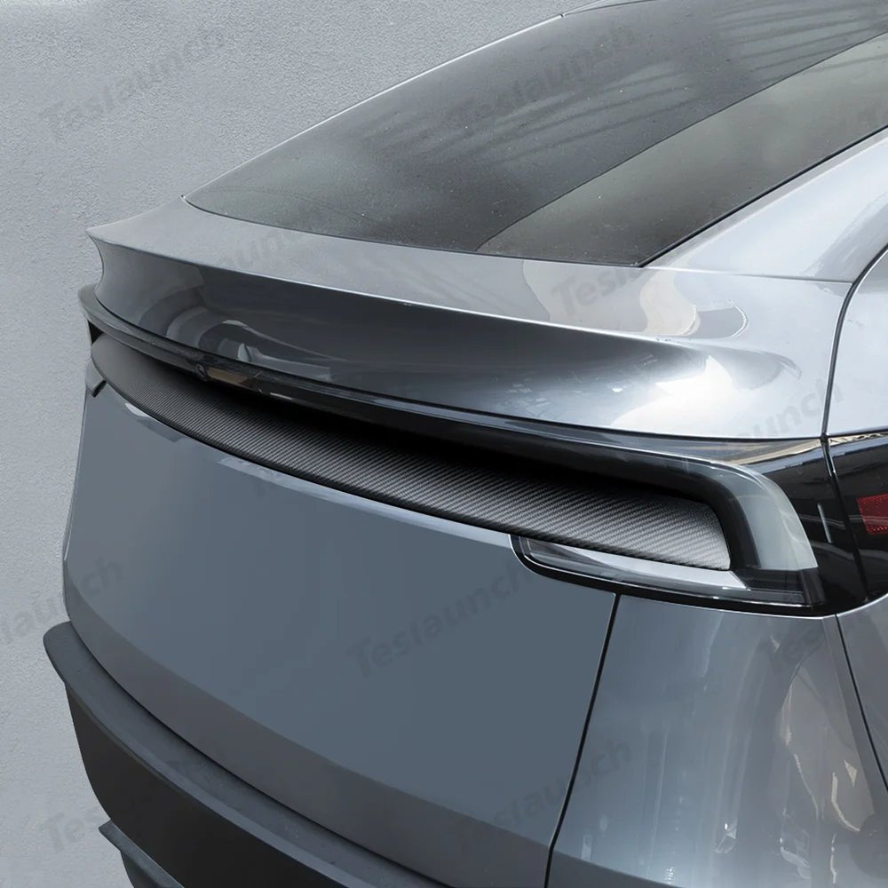 [Real Carbon Fiber] Rear Tailgate Trim Strip for Tesla Model Y Juniper 2025+ - T-Launch