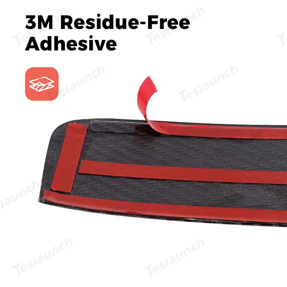 [Real Carbon Fiber] Rear Tailgate Trim Strip for Tesla Model Y Juniper 2025+ - T-Launch