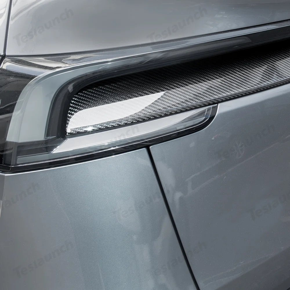 [Real Carbon Fiber] Rear Tailgate Trim Strip for Tesla Model Y Juniper 2025+ - T-Launch