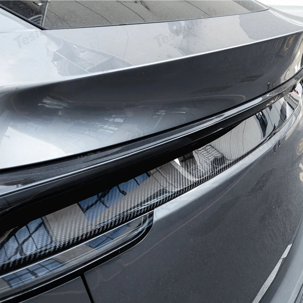 [Real Carbon Fiber] Rear Tailgate Trim Strip for Tesla Model Y Juniper 2025+ - T-Launch