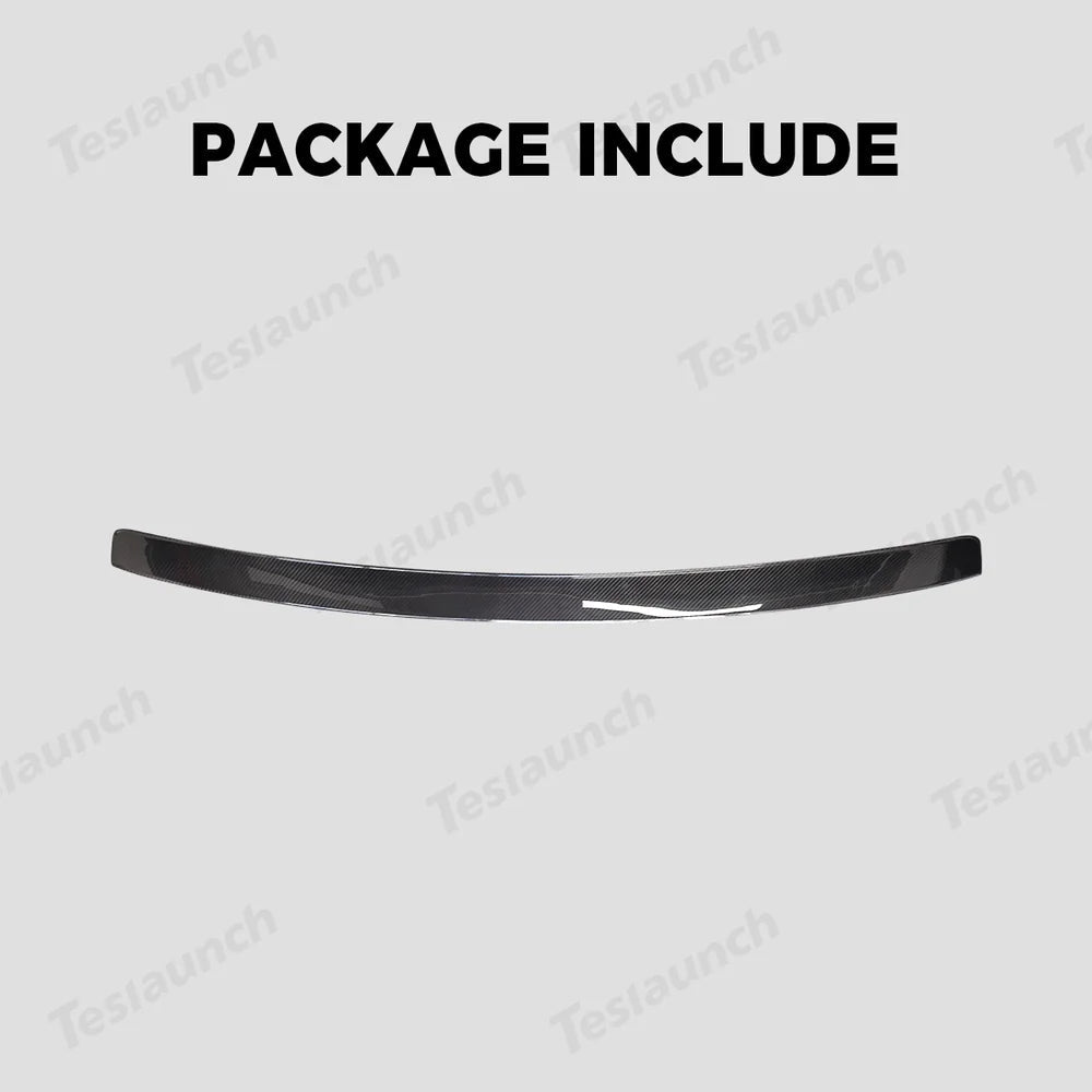 [Real Carbon Fiber] Rear Tailgate Trim Strip for Tesla Model Y Juniper 2025+ - T-Launch