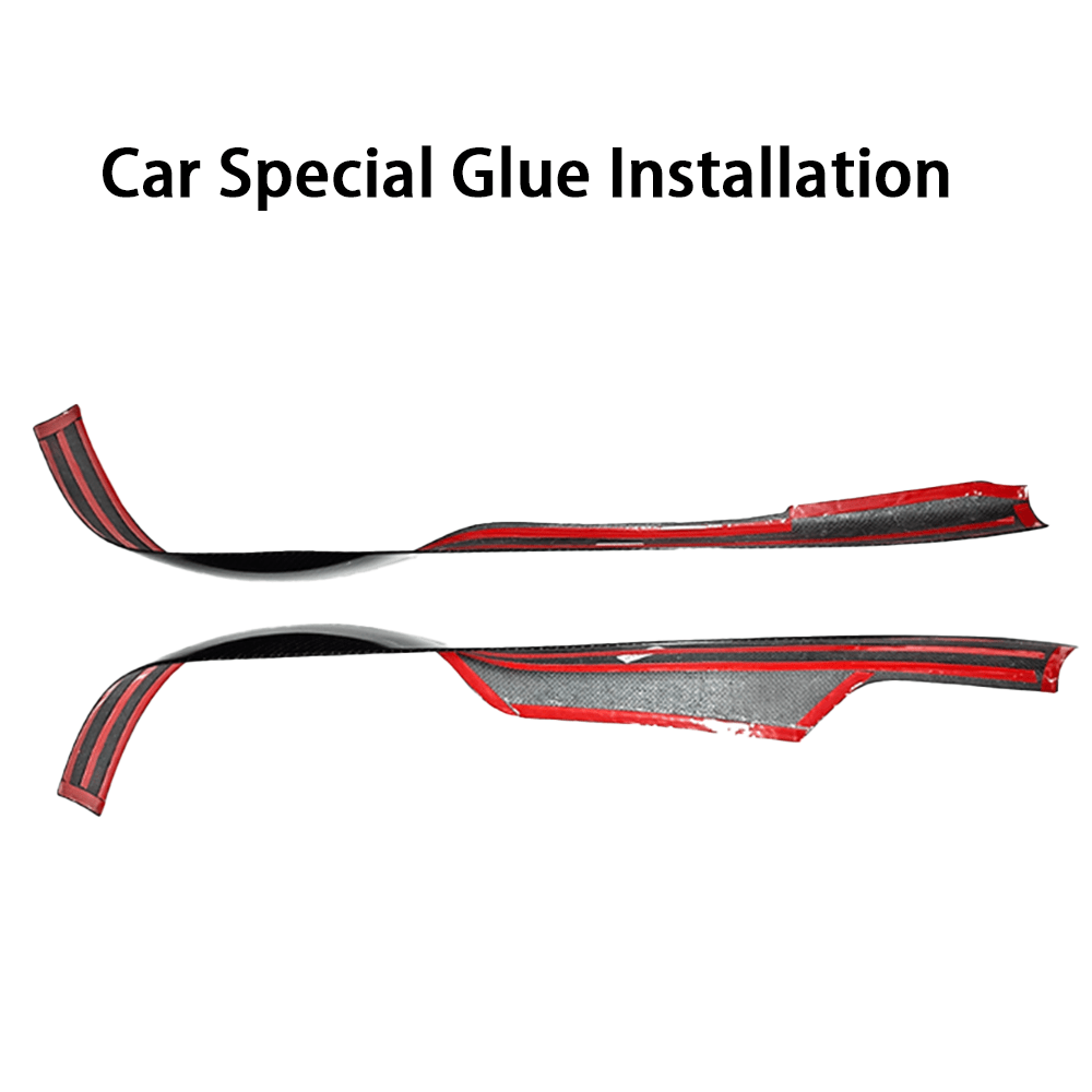 [Real Carbon Fiber] Rear Trunk Inner Panel Covers (2 PCS) for Tesla Model X 2022+ - T-Launch