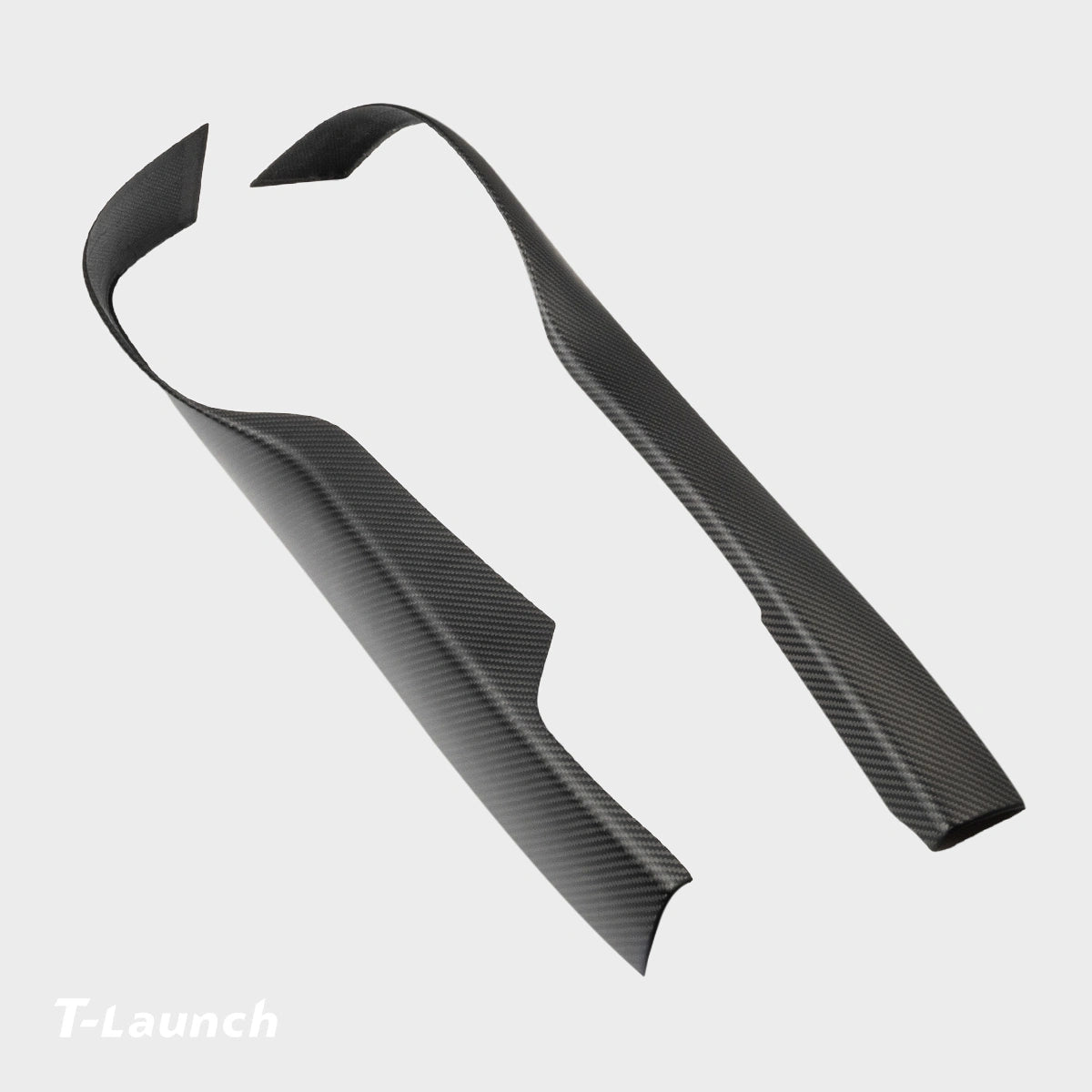 [Real Carbon Fiber] Rear Trunk Inner Panel Covers (2 PCS) for Tesla Model X 2022+ - T-Launch