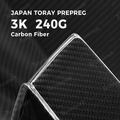 [Real Carbon Fiber] Rear View Mirror Covers for Tesla Model Y Juniper 2025+ (1 Pair) - T-Launch