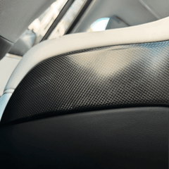 [Real Carbon Fiber] Seat Back Covers (2 PCS) for Tesla Model 3 Highland Performance 2024+ - T-Launch