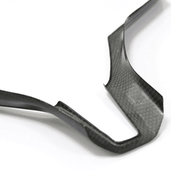 [Real Carbon Fiber] Steering Wheel Frame Cover Trim for Model X/S - T-Launch