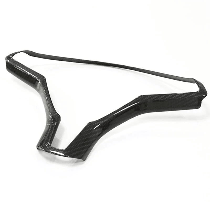 [Real Carbon Fiber] Steering Wheel Frame Cover Trim for Model X/S - T-Launch