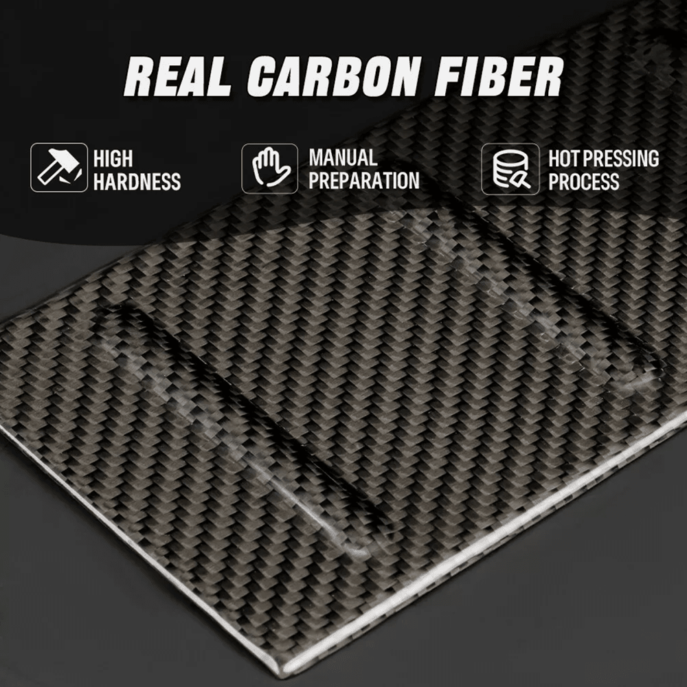 [Real Carbon Fiber] Trunk Sill Trim Covers (3 PCS) for Tesla Model X 2015-2023 - T-Launch