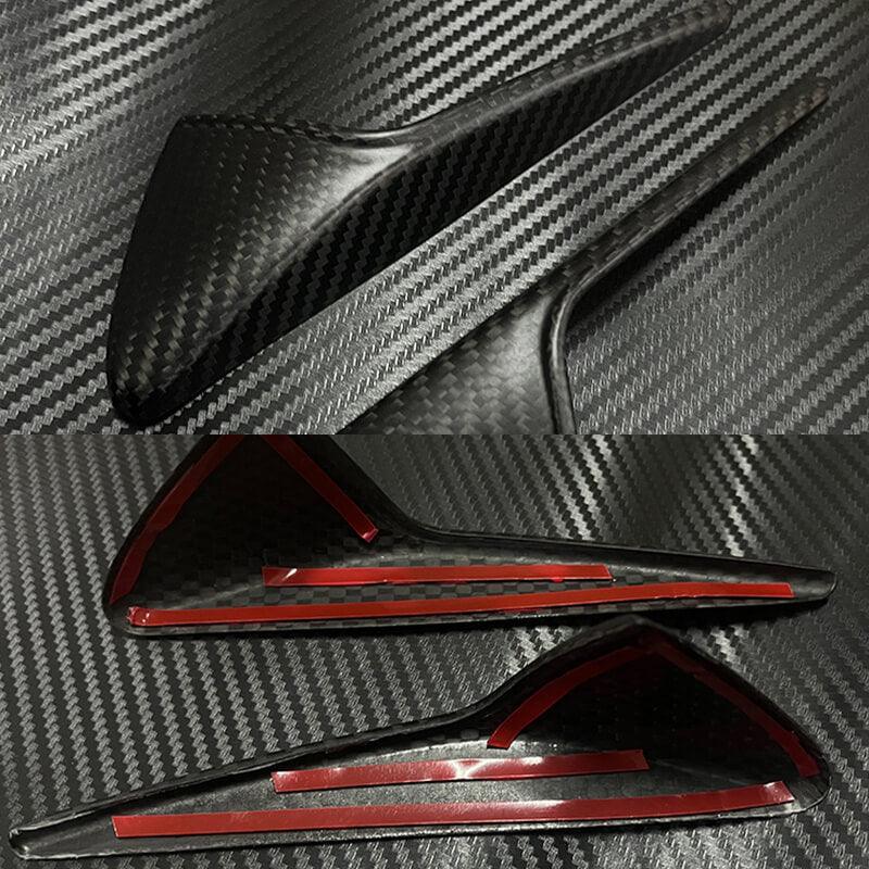 [Real Carbon Fiber] Turn Signal Cover For Model 3/Y (1 Pair) - T-Launch