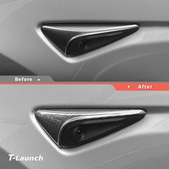 [Real Carbon Fiber] Turn Signal Cover For Model 3/Y (1 Pair) - T-Launch
