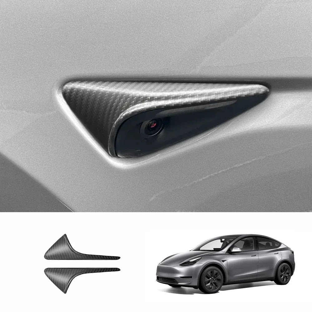 [Real Carbon Fiber] Turn Signal Cover For Model 3/Y (1 Pair) - T-Launch